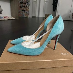 Authentic Christian Louboutin Iriza Veau Velours